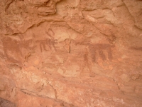 Pictographs in Slickhorn